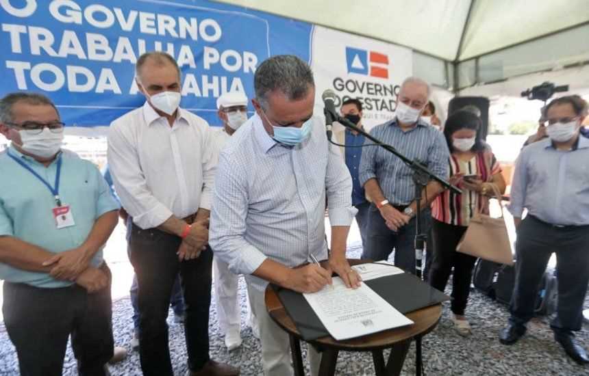 Camacã: Na visita a Camacã governador assina ordem de serviço para ampliação do Colégio Polivalente e autoriza reforma de Ginásio de Esportes
